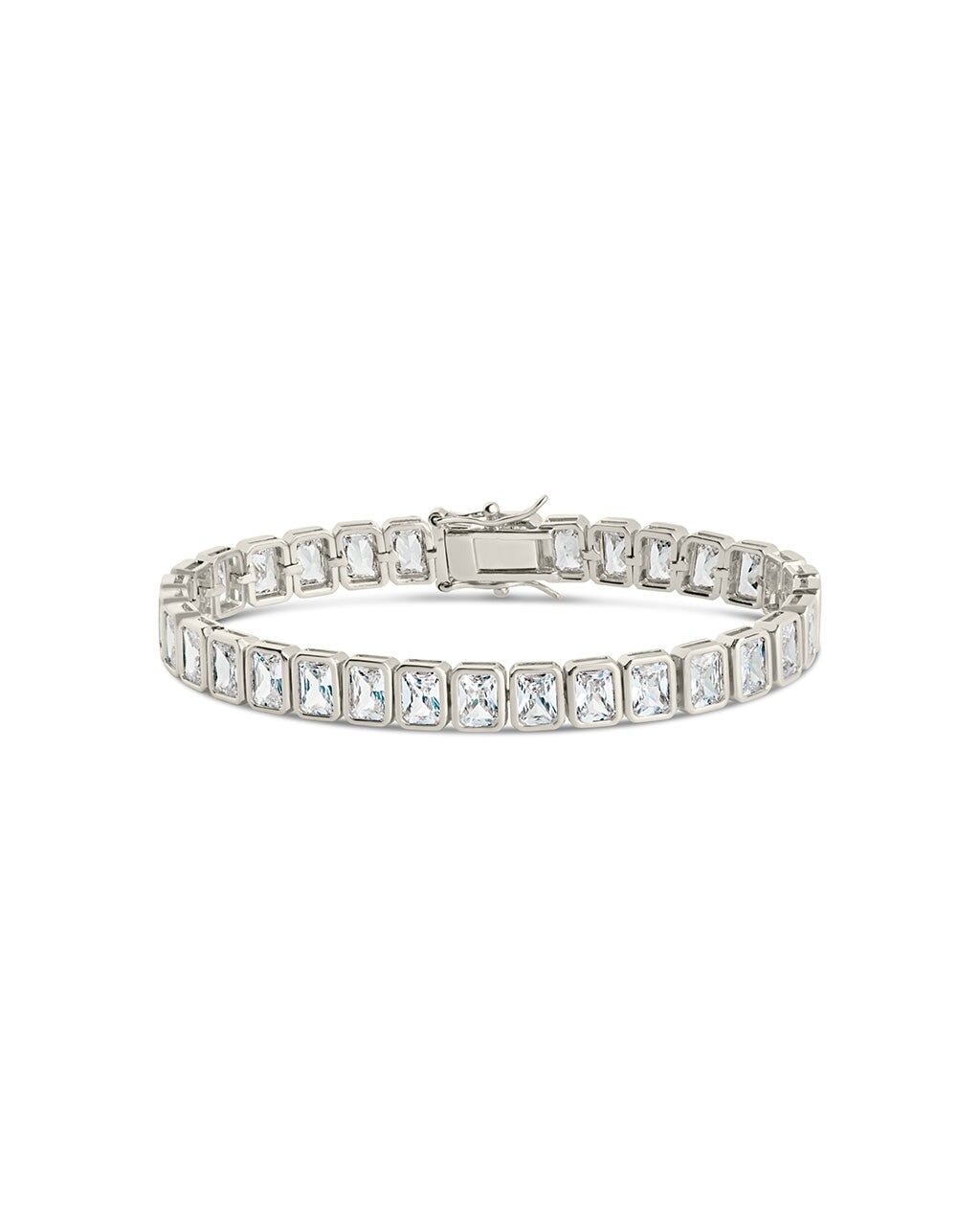 Roxie Bezel CZ Tennis Bracelet