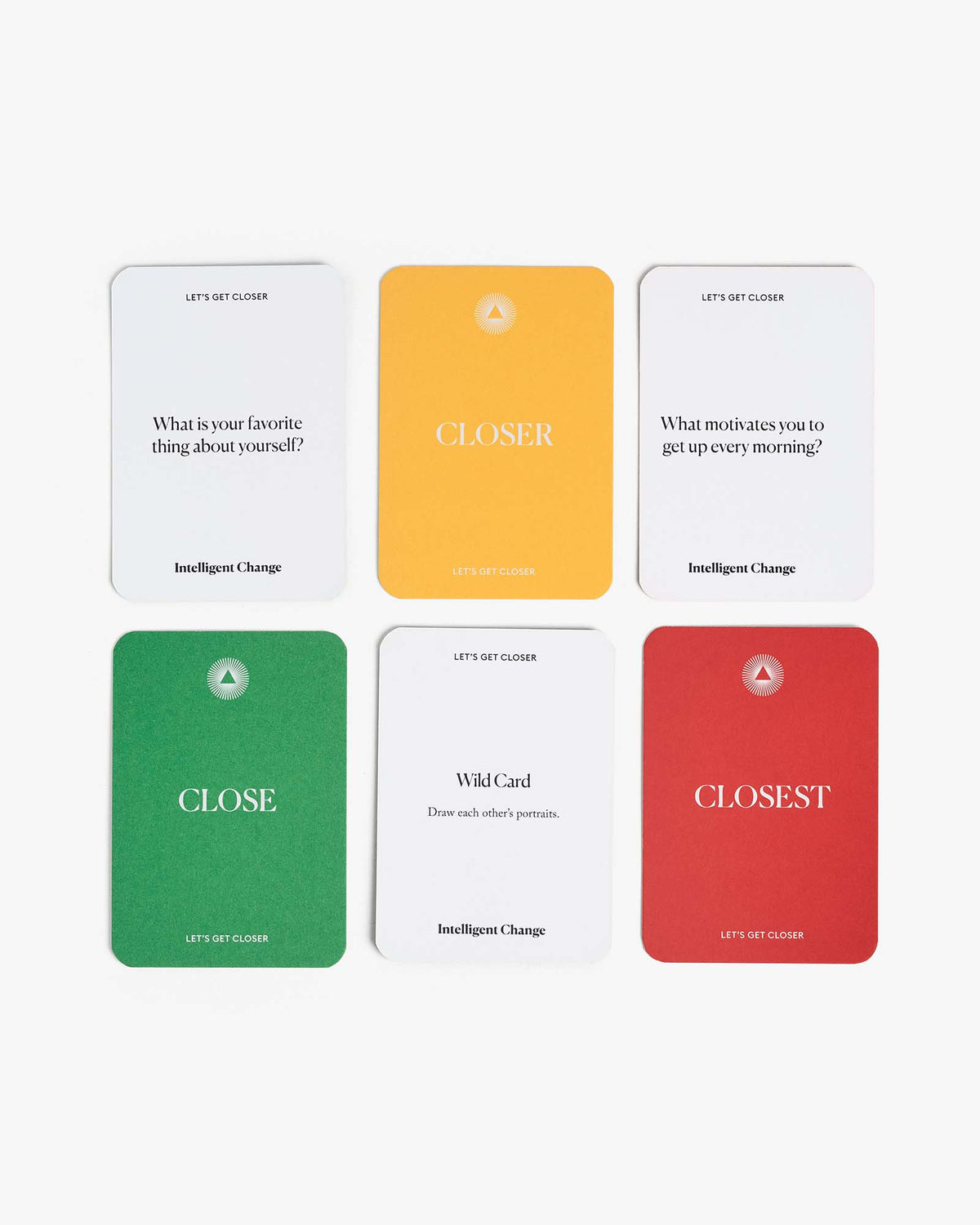 Get Closer Conversation Game Original question card game for meaningful conversations