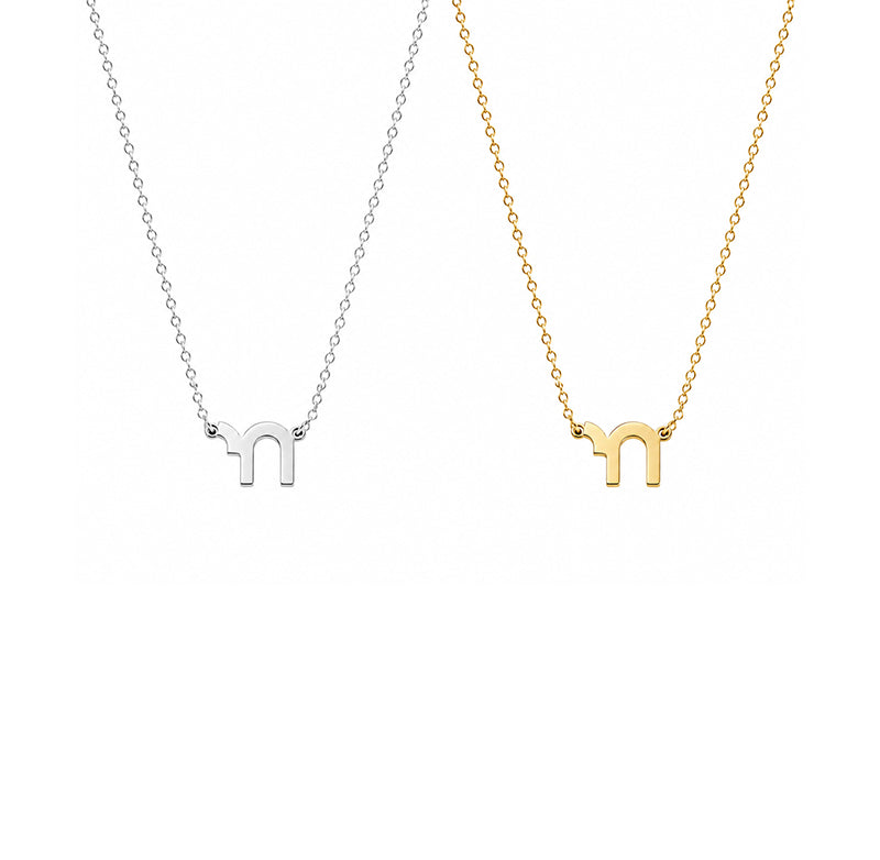 Chai Necklace with Jewish life symbol pendant