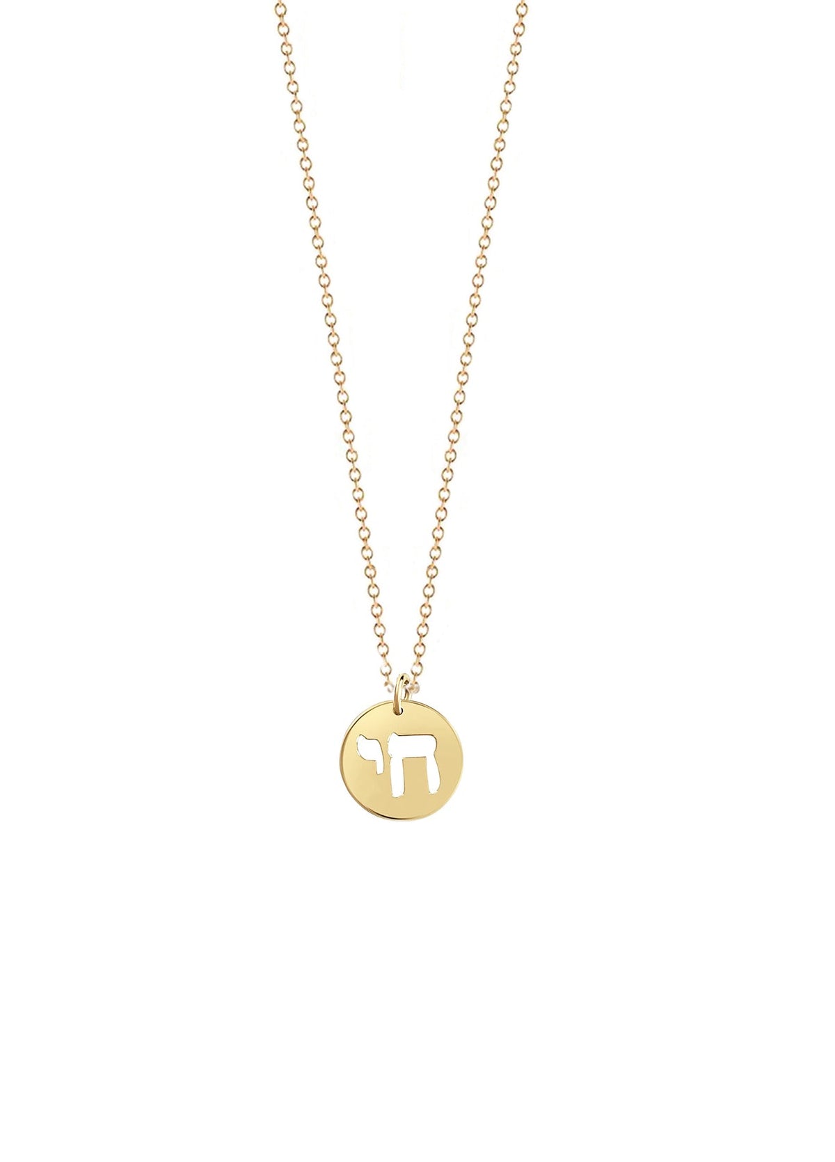 Gold plated Chai Pendant Necklace