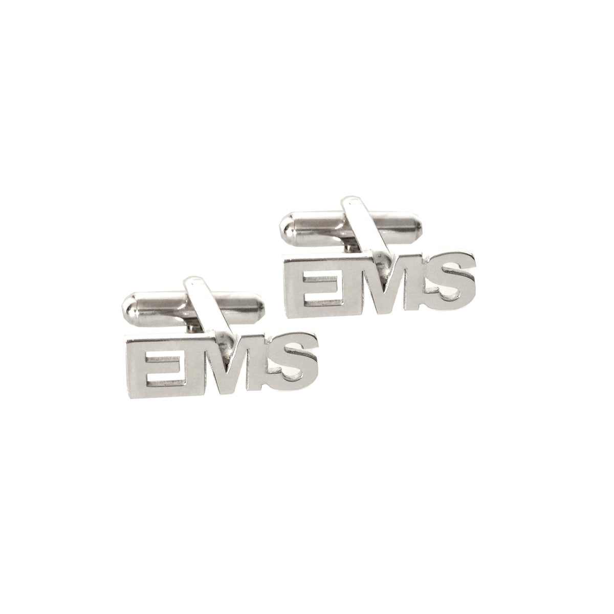 Personalized monogram cufflinks with custom initials