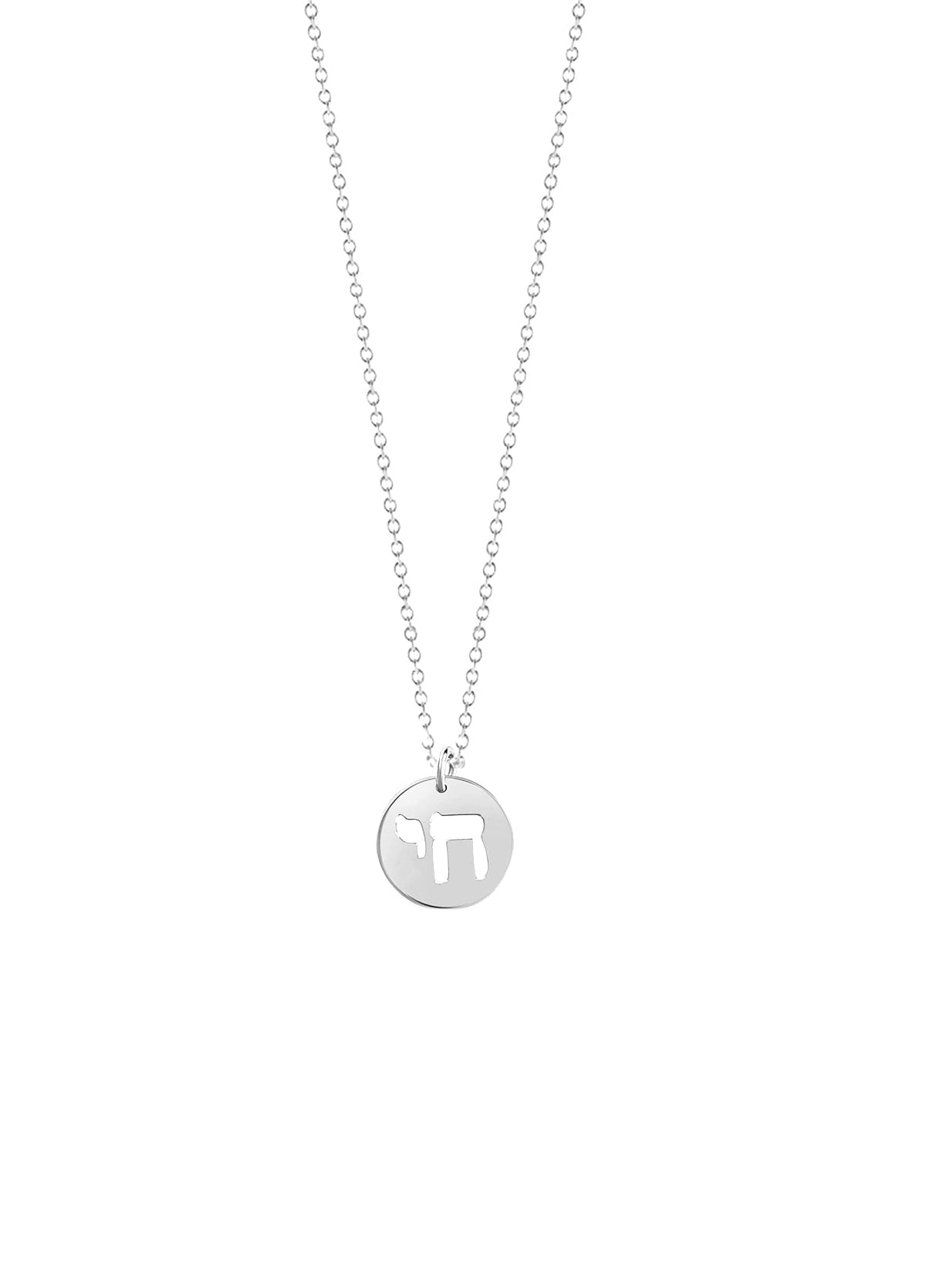 Sterling silver Chai Pendant Necklace